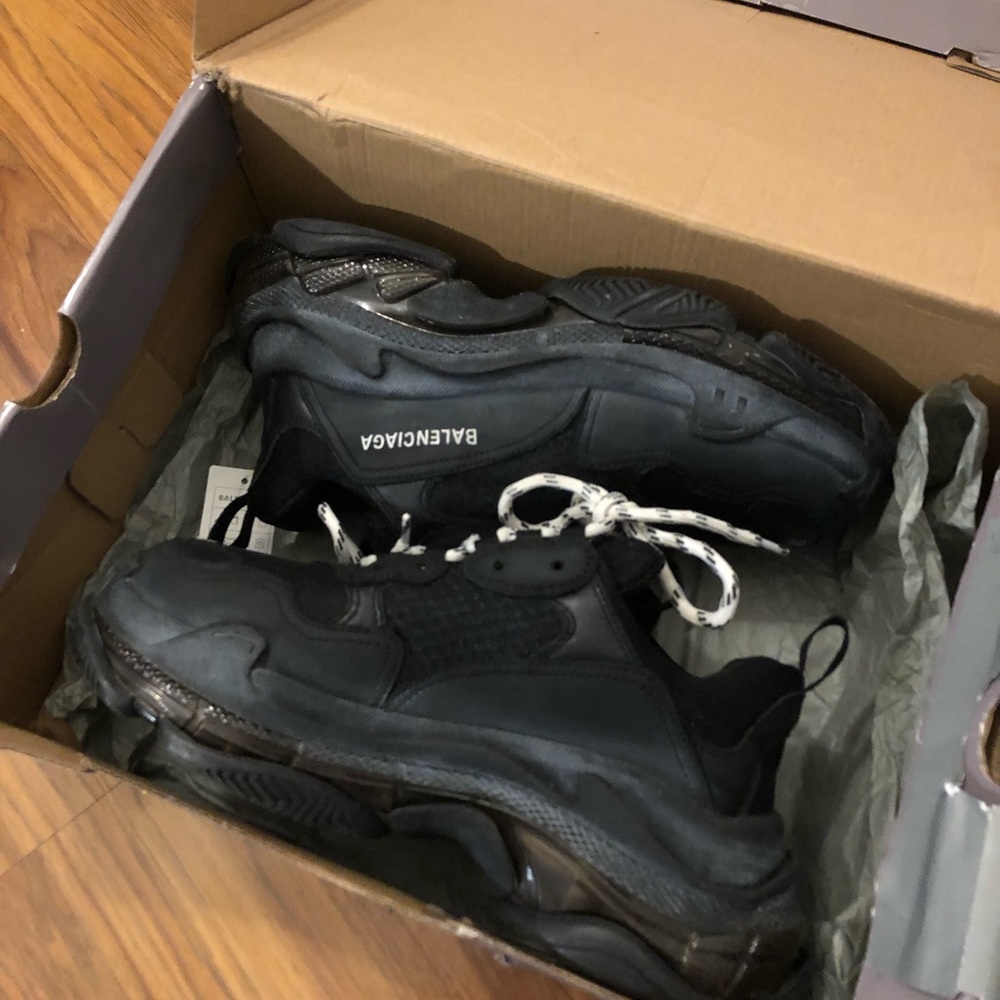 Balenciaga Triple S clear sole